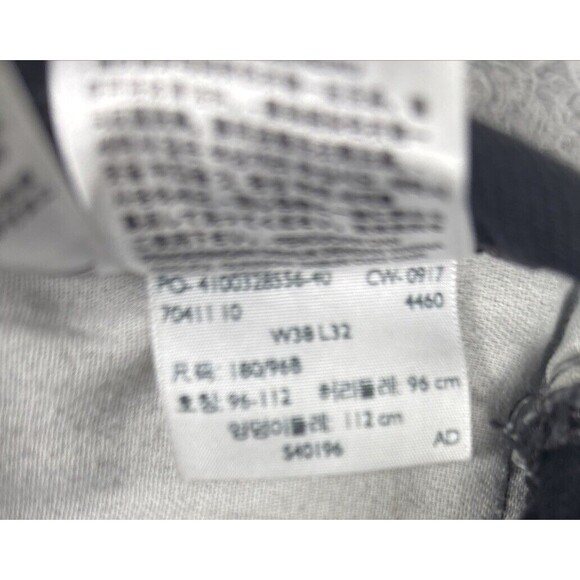 Levis 550 Relaxed Fit Denim Black Jeans Men’s Size Tag (38X32) Measures (36x31) - Picture 7 of 7